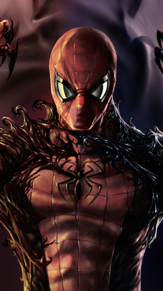 Spiderman Venom iPhone K7ua4zun12d6lsjj Wallpaper