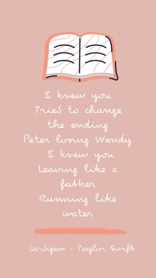 Taylor Swift Lyrics Wallpaper