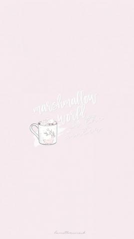 Cute Girly Winter Phone Wallpaper For Christmas