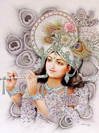 God Krishna Jai Shri Wallpaper HD