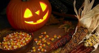 Candy Corn And Fall Leaves Wallpaper55 Best Wallpaper