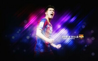 David Villa Fc Barcelona Wallpaper