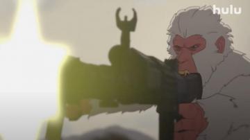 Trailer For Marvel S Animated Series Hit Monkey With Jason