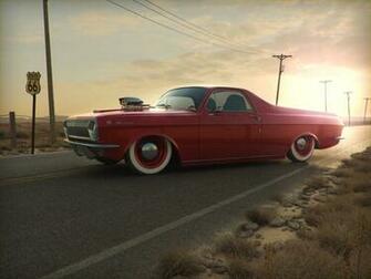 Red Chevrolet El Camino Car Cars Volga Gaz HD