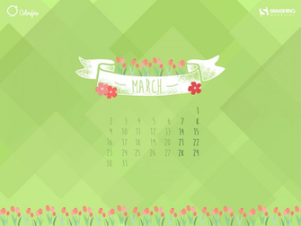 Desktop Wallpaper Calendars March Print2web