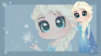 Chibi Elsa Wallpaper By Jennifairyw