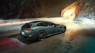 Ferrari Gtc4lusso By Novitec Rosso 4k Wallpaper HD Car