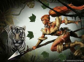 League Of Legends Nidalee Wallpaper By Tekkengodrin