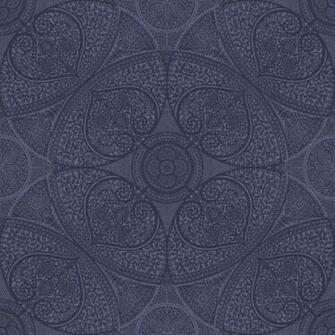 Paisley Wallpaper Black On Brokers Melbourne
