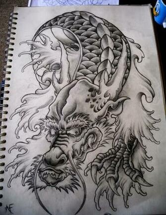 Japanese Dragon By Frosttattoo