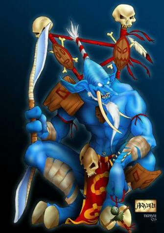 Rhasta The Shadow Shaman By Nasyu