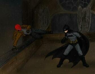 Batman Vs Red Hood By Bluehorse Rmd