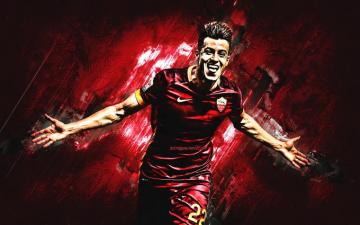 Wallpaper Stephan El Shaarawy Red Stone As Roma Joy