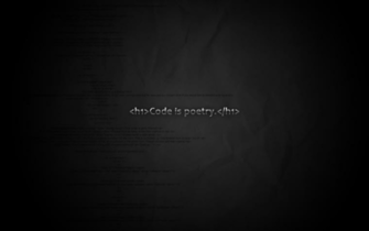 Code Is Poetry Wallpaper By Pixelsoul