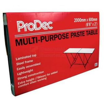 Prodec Heavy Duty Wallpaper Paste Table Trade