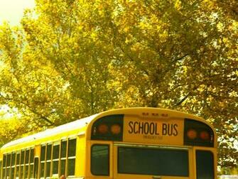 Vintage School Bus Background Church Clipart