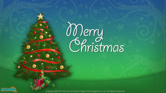 Christmas Tree Desktop Wallpaper For Kids Mocomi