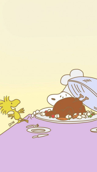 Peanuts Thanksgiving Wallpaper