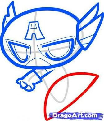 Draw Chibi Captain America Step HD Walls Find Wallpaper