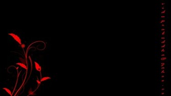 Black Red Wallpaper HD