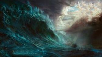 Stormy Sea Boat Wallpaper Resolution High Jpg