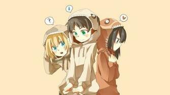 Attack On Titan Chibi Wallpaper Top