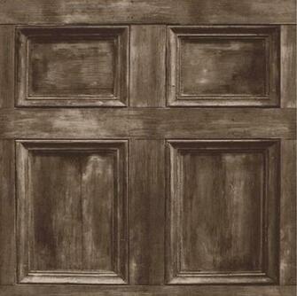 Wooden Door Window Panel Frame Print 10m Wallpaper Roll Decor Art