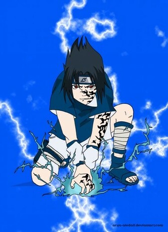 Uchiha Sasuke Chidori Wallpaper