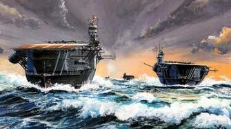 Aircraft Carrier Computer Wallpaper Desktop Background