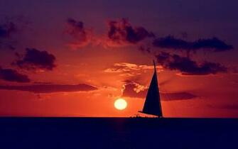 Ocean Sunset Wallpaper