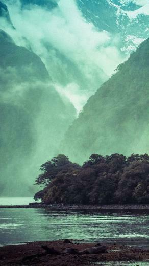 Mountains Scenery Wallpaper iPhone