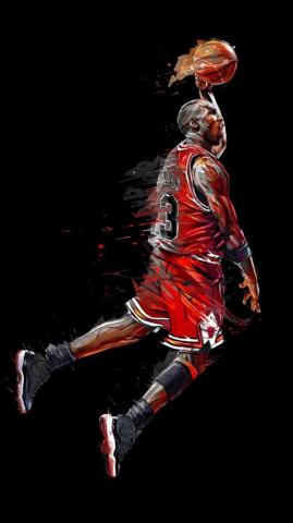 Wallpaper HD Michael Jordan iPhone