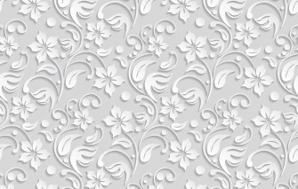 A White Abstract Pattern Wallpaper
