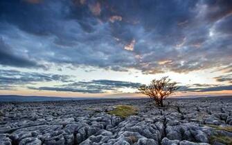 Best Wallpaper Of Sunset Picture Field Stone Imagebank Biz