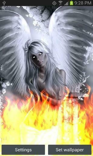 Bigger Demon Angel Live Wallpaper For Android Screenshot