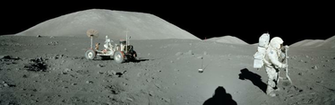 Dual Monitor Wallpaper Lunar Landing