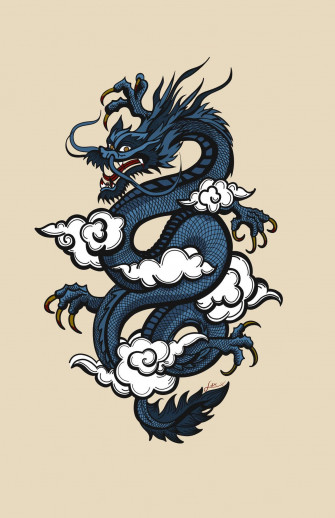 Japanese Dragon Tattoo Wallpaper