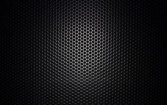 Black Honeycomb Wallpaper Abstract HD