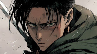 Aot Levi Ackerman Desktop Wallpaper