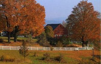 New England Fall Wallpaper