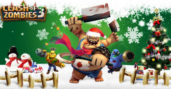 Clash Of Zombies War Summoners Merry Christmas Come And