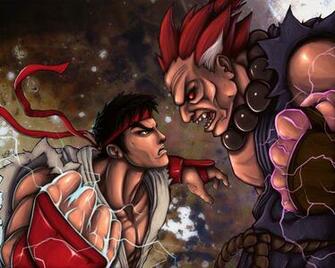 Ryu Vs Akuma By Jpzilla