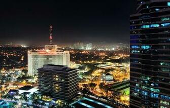 Wallpaper Philippines Night Manila