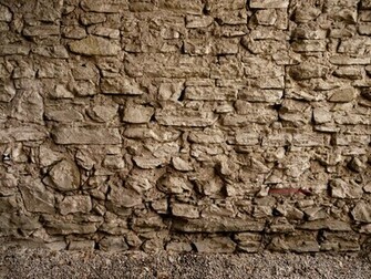 Ancient Roman Tower Stone Wall