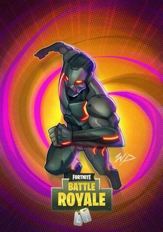 Fortnite Omega By Puekkers iPhone Wallpaper