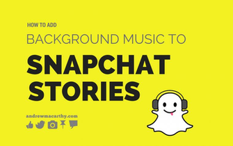 Add Background Music To Snapchat Stories Videos Social