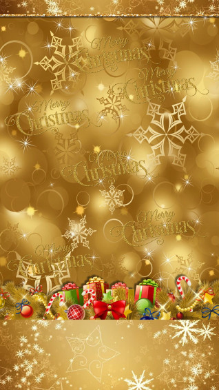 Golden Holiday Wallpaper Reeseybelle Merry Christmas