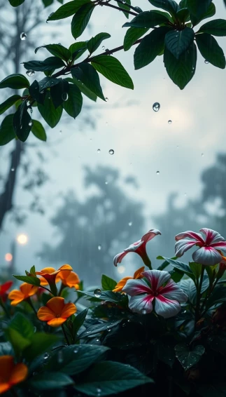 Rain 4k Phone Wallpaper