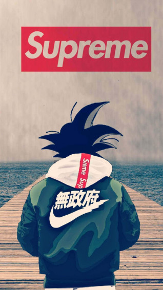 Unlock The Power Of Anime With Cool Supreme Wallpaper