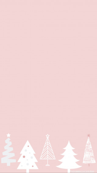 Pink Christmas Wallpaper